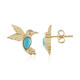 Orecchini in argento con Turchese Sleeping Beauty