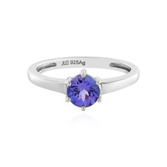 Anello in argento con Tanzanite