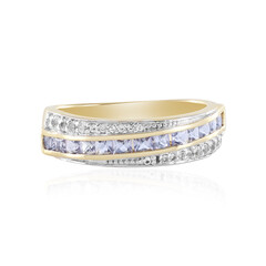 Anello in argento con Tanzanite