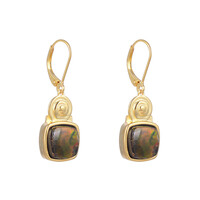 Orecchini in argento con Ammolite