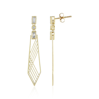 Orecchini in oro con Zircone (Ornaments by de Melo)