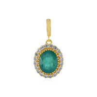 Ciondolo in argento con Grandidierite