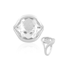 Anello in argento con Quarzo Bianco