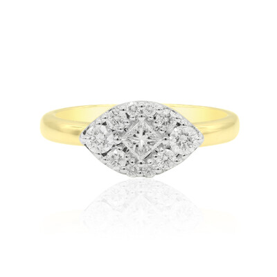 Anello in oro con Diamante SI1 (G) (Annette)
