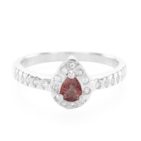 Anello in argento con Zaffiro Tramonto