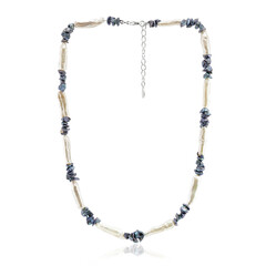 Collana in argento con Perla Keshi (TPC)