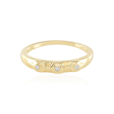 Anello in argento con Diamante I2 (I)