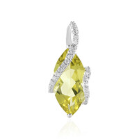 Ciondolo in argento con Quarzo Limone