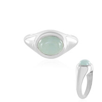 Anello in argento con Acquamarina