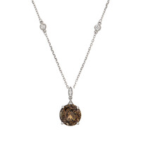 Collana in oro con Tanzanite (non riscaldata) (CIRARI)
