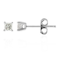 Orecchini in argento con Diamante I3 (H)