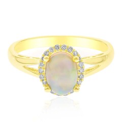 Anello in oro con Opale di Welo AAA (CIRARI)