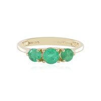 Anello in oro con Smeraldo Russo (de Melo)