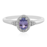 Anello in argento con Tanzanite