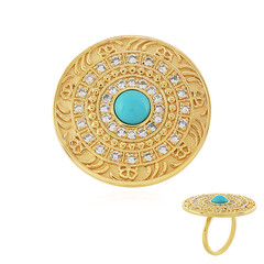 Anello in argento con Turchese