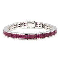 Bracciale in oro con Rubino della Birmania (Estée Collection)