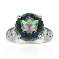 Anello in argento con Quarzo Mistico