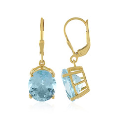 Orecchini in argento con Topazio Blu Cielo