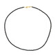 Collana in argento con Spinello Nero