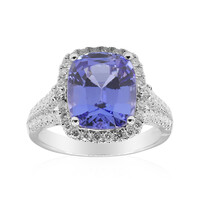 Anello in oro con Tanzanite AAA (CIRARI)