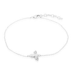 Bracciale in argento con Zircone