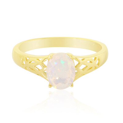 Anello in argento con Opale di Welo