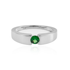 Anello in platino con Tsavorite