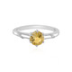 Anello in argento con Citrino