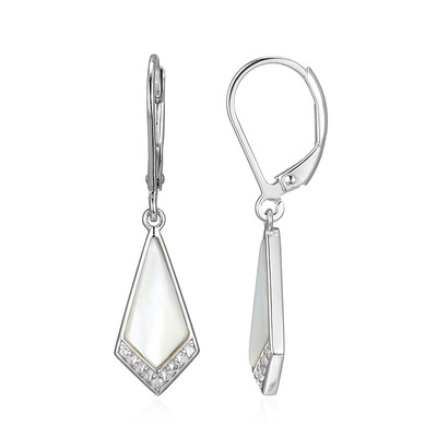 Orecchini in argento con Madreperla