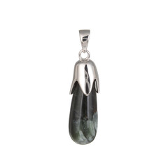 Ciondolo in argento con Serafinite