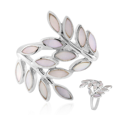 Anello in argento con Madreperla