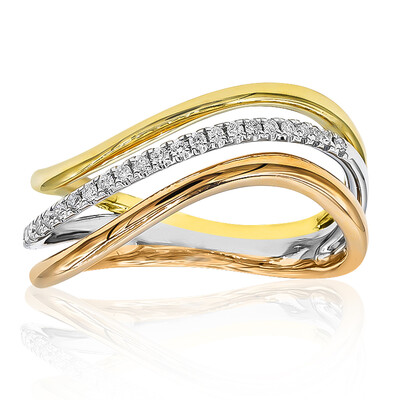 Anello in oro con Diamante SI1 (H)