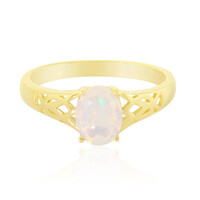 Anello in argento con Opale di Welo
