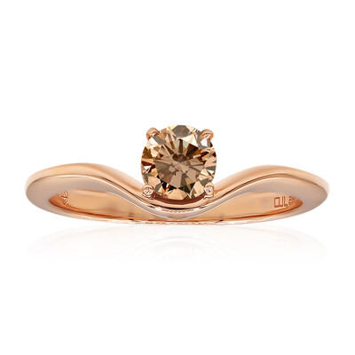 Anello in oro con Diamante Rose de France VS1 di Argyle (Annette)