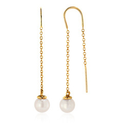 Orecchini in argento con Perla di Acqua Dolce