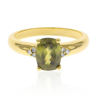 Anello in oro con Sfene (CIRARI)