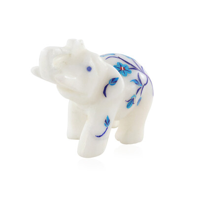 Figura con Marmo Bianco