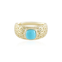 Anello in oro con Turchese Sleeping Beauty (Ornaments by de Melo)