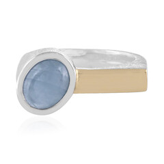 Anello in argento con Acquamarina