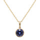 Collana in oro con Tanzanite AAA (CIRARI)
