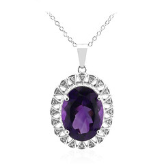 Collana in argento con Ametista del Marocco