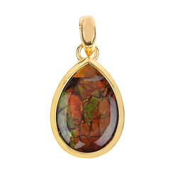 Ciondolo in argento con Ammolite