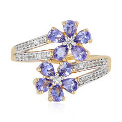 Anello in argento con Tanzanite