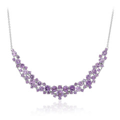 Collana in argento con Ametista