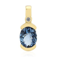 Ciondolo in oro con Tanzanite (non riscaldata)