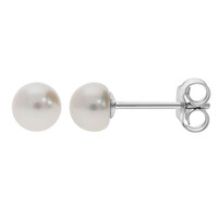 Orecchini in argento con Perla di Acqua Dolce