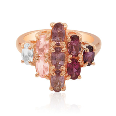 Anello in argento con Rodolite