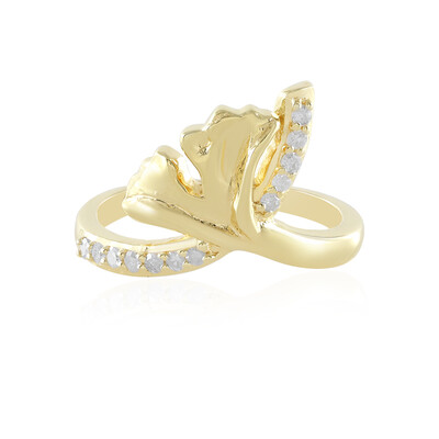 Anello in argento con Diamante I3 (H)