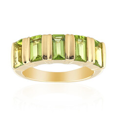 Anello in argento con Peridoto
