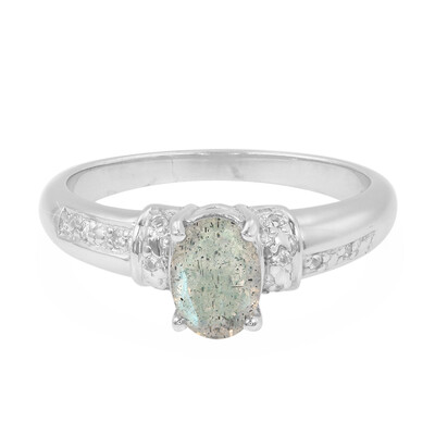 Anello in argento con Spectrolite